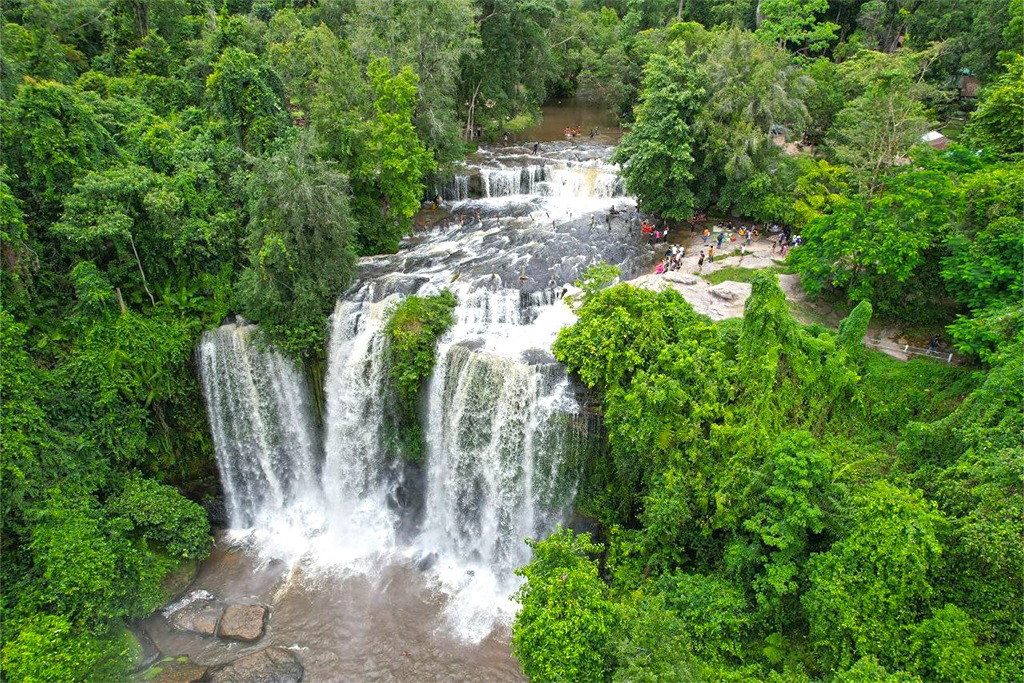 The waterfall of Kulen moutaint