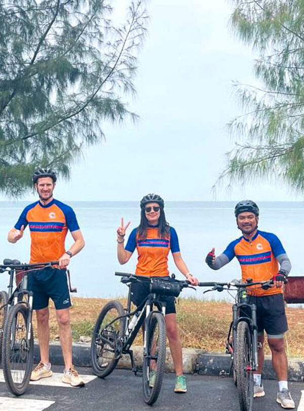 Cycling tour to southern Cambodia along the coastal of Cambodia