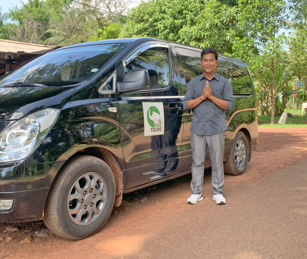 Best support by professional driver and comfort vehicle