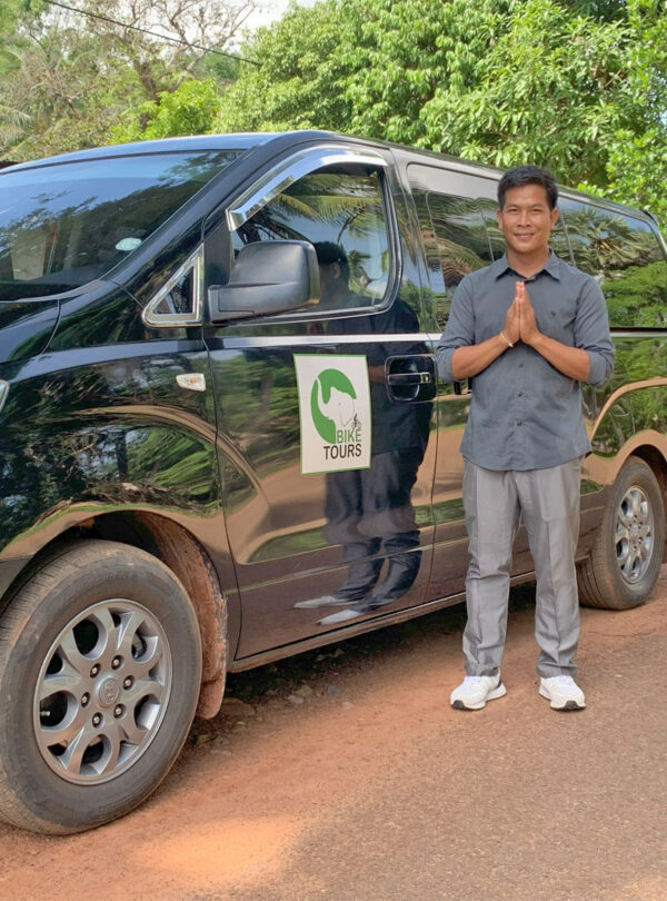 Best support by professional driver and comfort vehicle