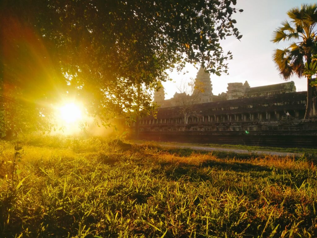 Booking terms and conditions, the sunrise view at Angkor Wat temple