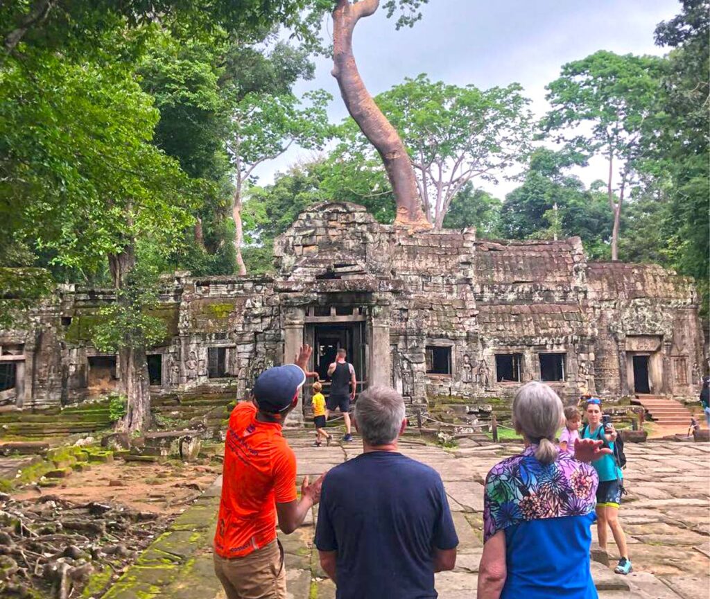 Ta Prohm the jungle temple