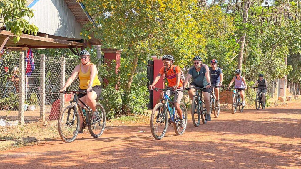 Elephant Bike Tours, Cambodia Best's Bike Tour on back road