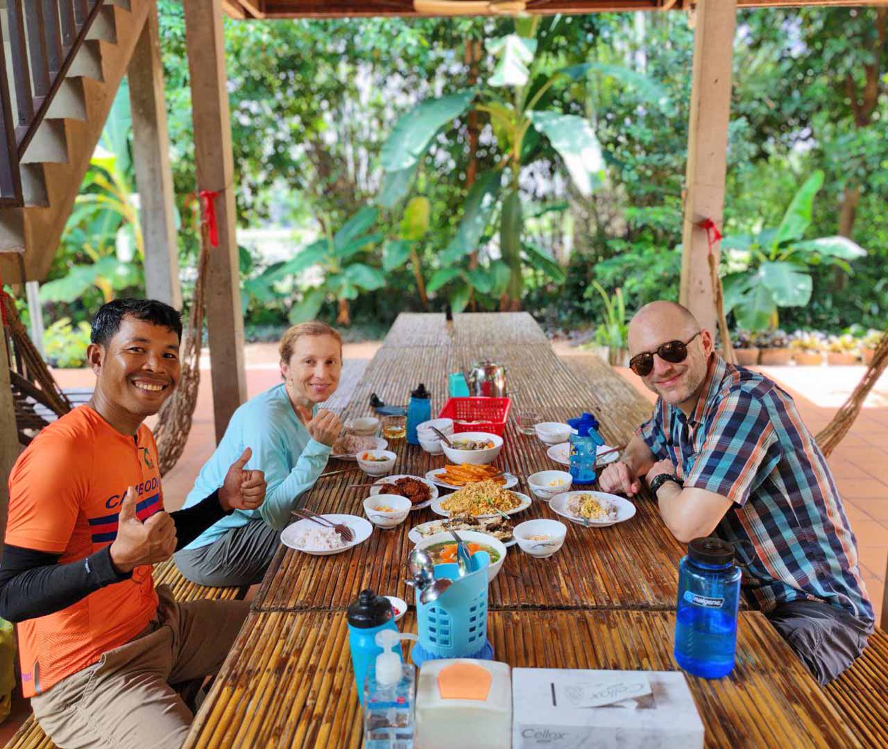 Home hosted lunch prepare by local family