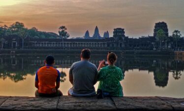 Ultimate experience of Angkor Sunrise Tour and cycling.