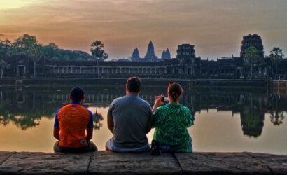 Ultimate experience of Angkor Sunrise Tour and cycling.