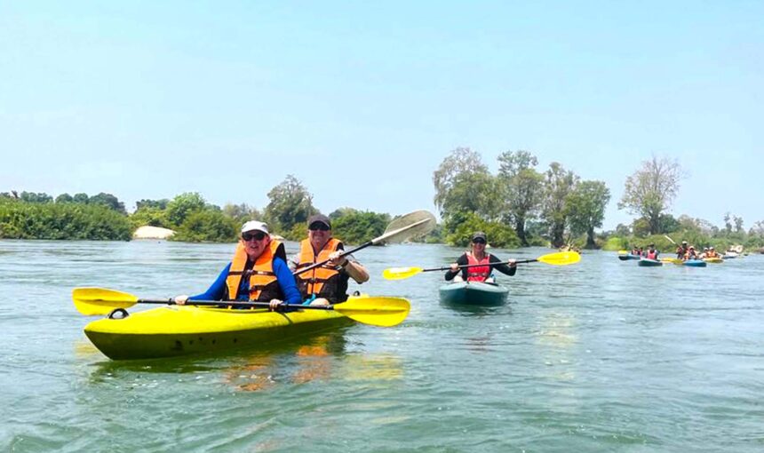 Cycling of the Mekong, Hike, Kayak and River life