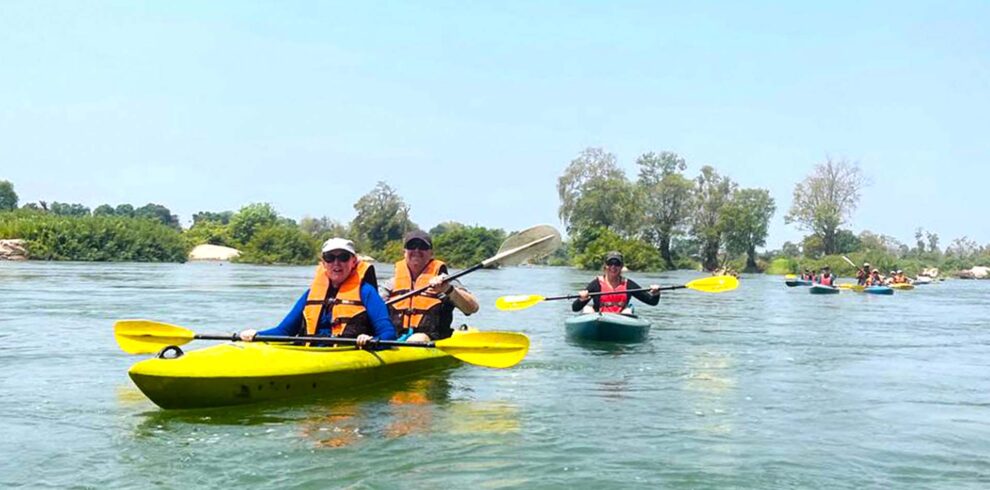 Cycling the Mekong hike and kayak