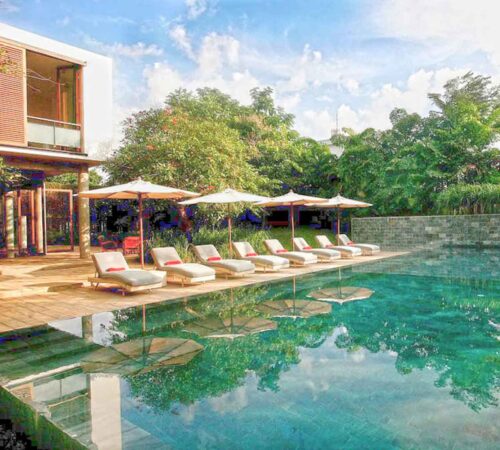 Accommodation from Elephant Bike Tours trip