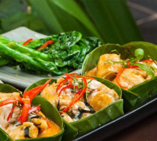 Amok fish the Cambodian typical food