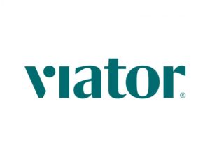 Viator Official logo with Elephant Bike Tours